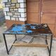 Table et chaises style industriel