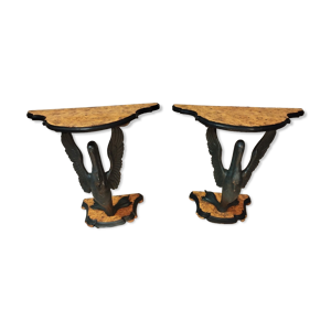 Paire de consoles italienne