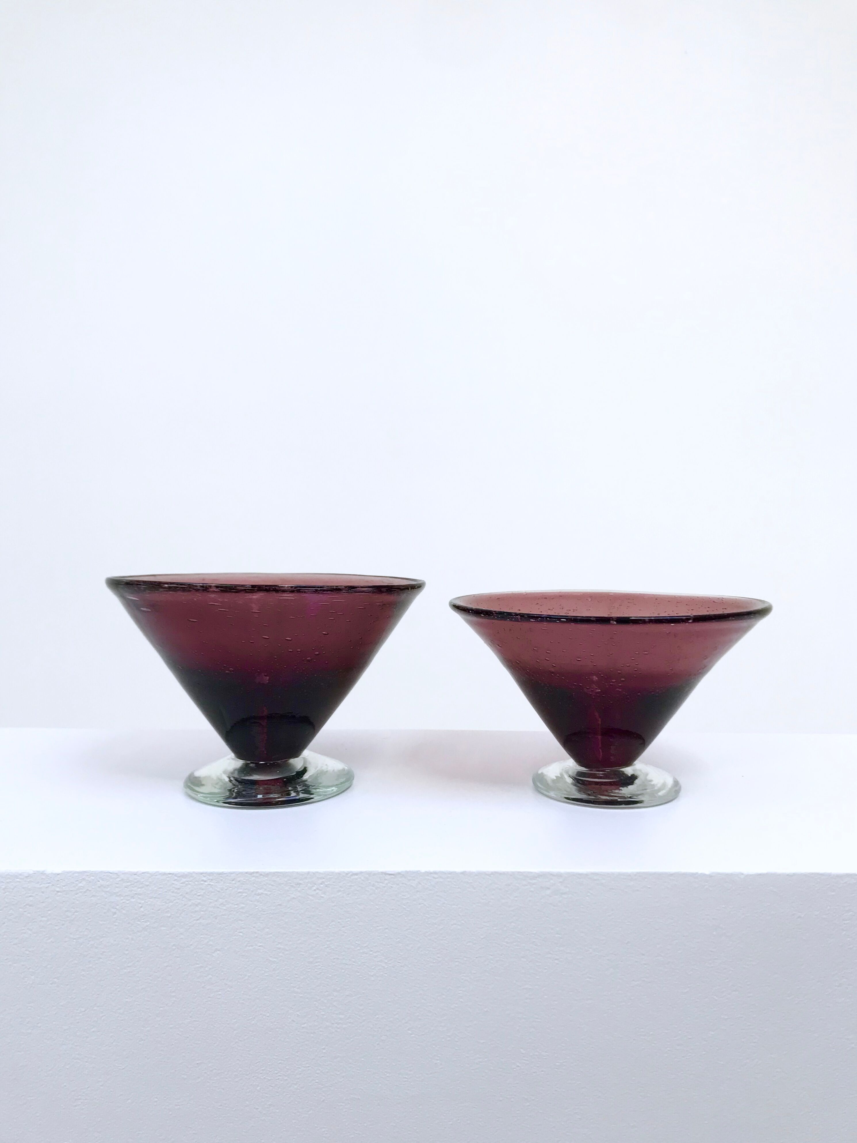 Cups of glassware of Biot