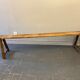 Old raw wood bench 200 cm