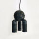 Spherical Lita hanging lamp with 3 sputnik orientable spots