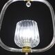 Charming Murano Glass Art Deco Pendant Chandelier by Ercole Barovier, 1940s