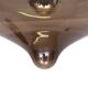 Lumière encastrée Dijkstra Tear Drop, verre fumé gris, années 1970, Hollande