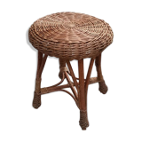 Braided Wicker stool