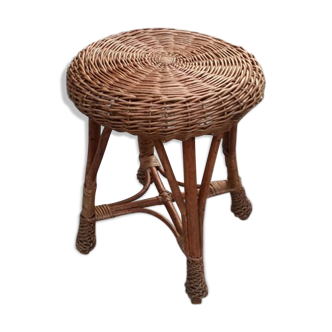 Braided Wicker stool
