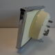 Reveil diamond vintage bakelite chrome