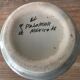 Vase solifleur grès Tonalá Mexique Ken Edwards El Palomar signé