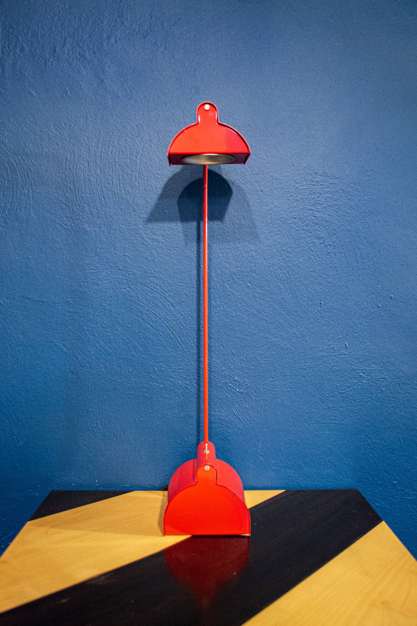 Lampada alogena da scrivania orientabile Italia anni '80