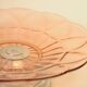 Art Deco Pink Glass Fruit Bowl