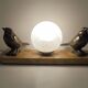 Lamp on marble