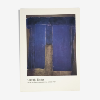 Affiche d'exposition, Antoni Tapies, Stedelijk Van Abbemuseum