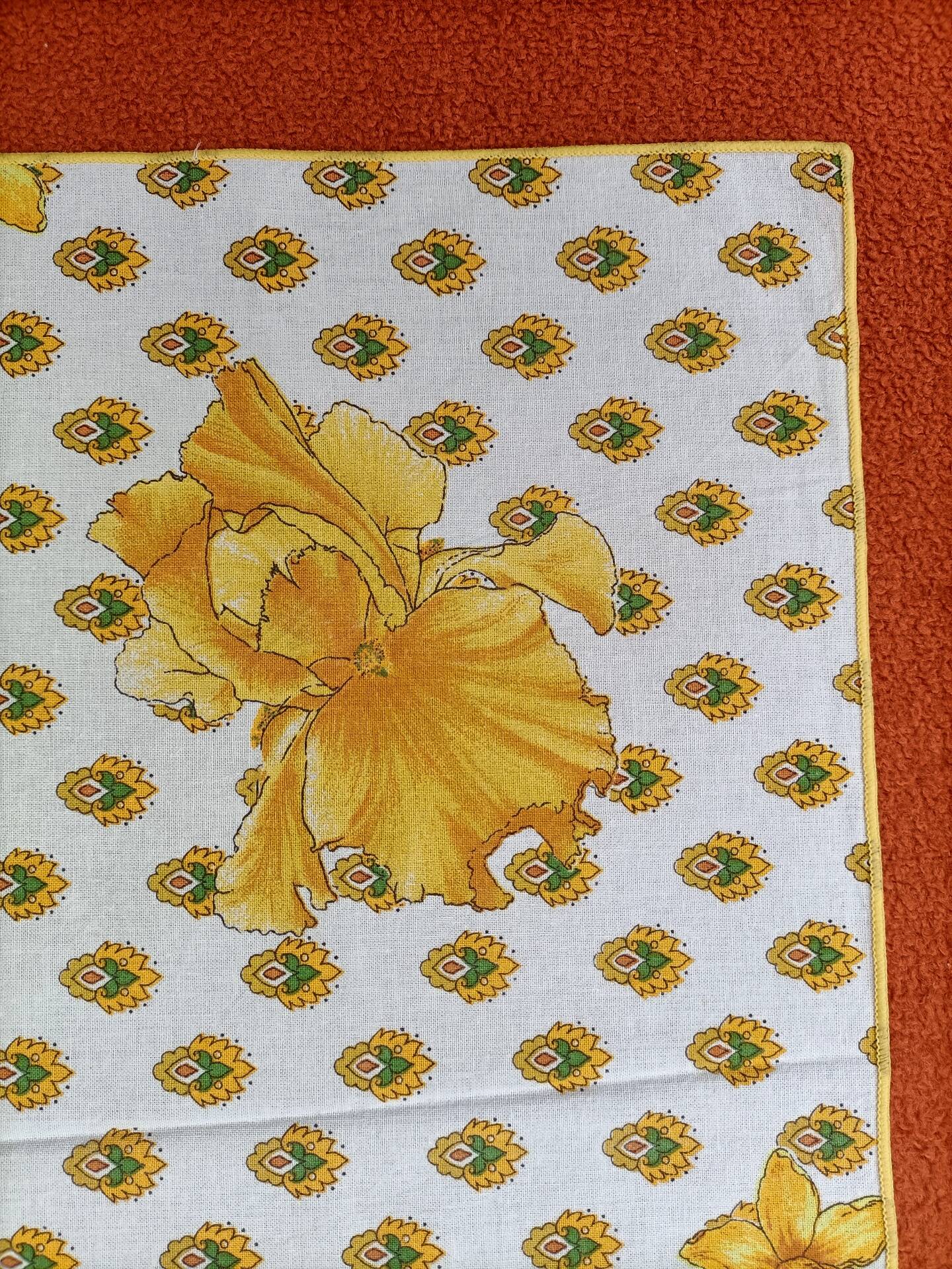 Ensemble de 2 Serviettes de table rétro