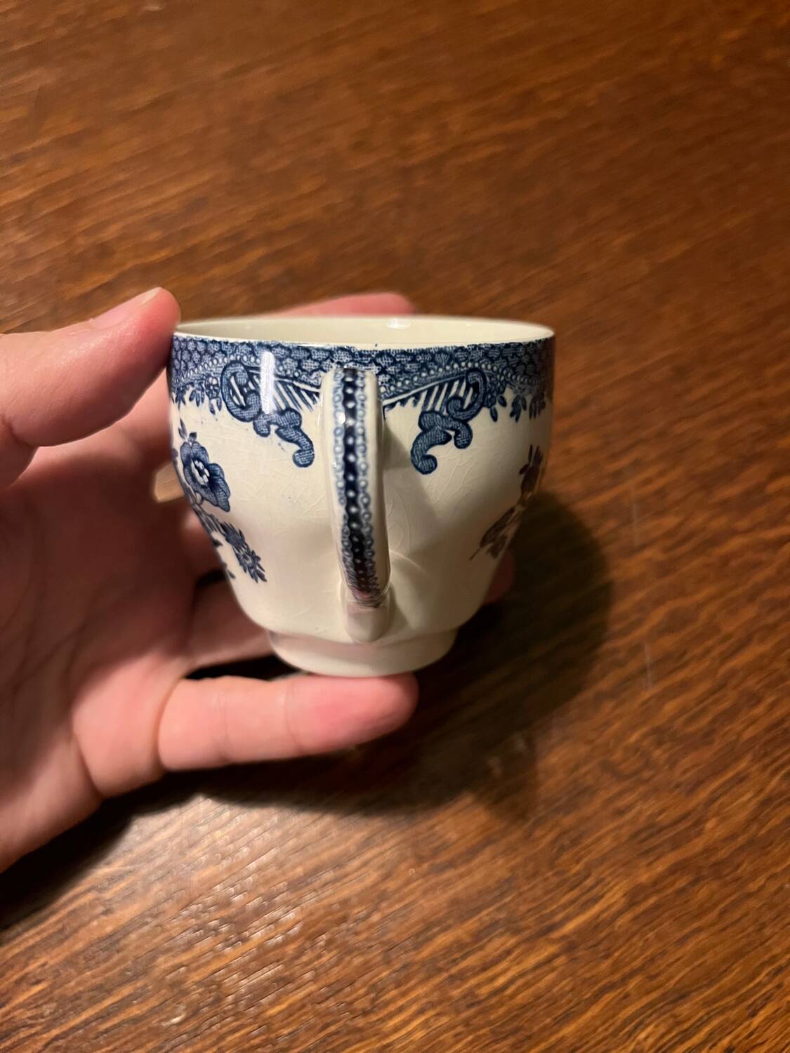 2 tasses à café vintage