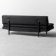 Canapé vintage 3 places dormeuse 1950s moderne antique