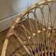 Pair of vintage rattan armchairs – 60s/70s design
