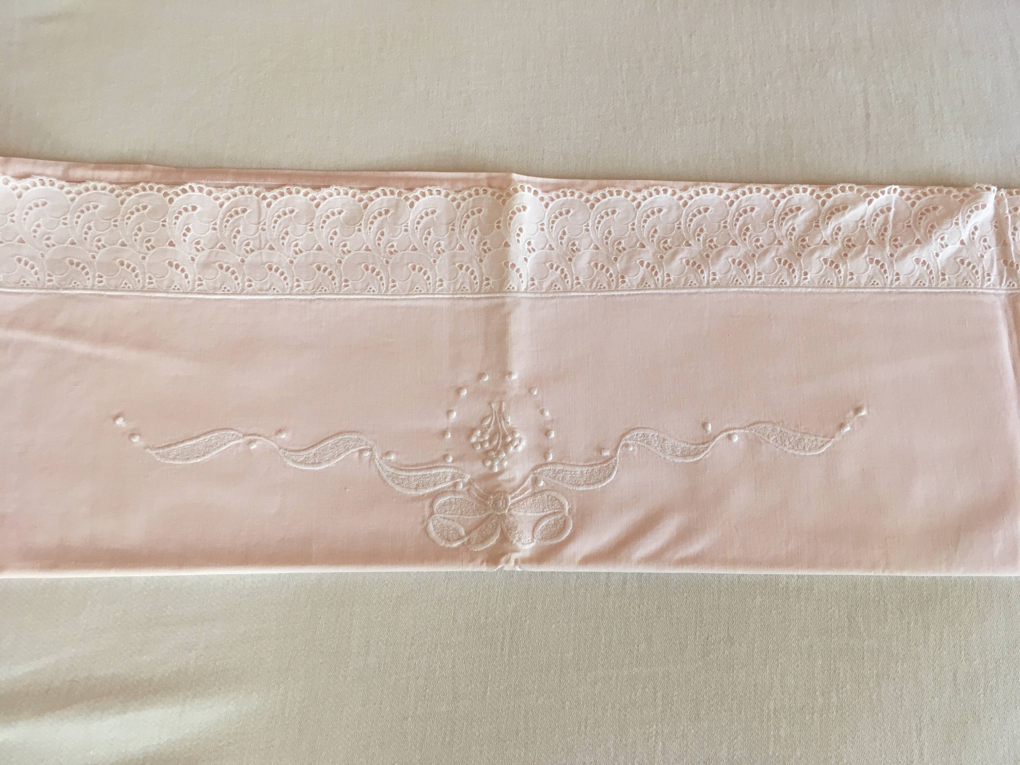 Vintage baby sheet.