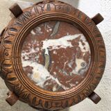 Spot art nouveau with marble rose late nineteenth century