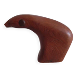 polar bear wood denmark signed lev kari paper press