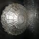 Round glass ceiling lights - $25