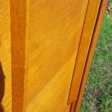 Armoire scandinave pied compas vintage