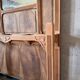 Art Deco entrance coat rack in walnut - Early 20th century
