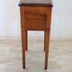 Antique Nightstand In Walnut, Italy Early 19th Century