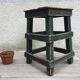 Former green workshop stool