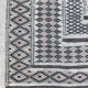 Large kilim vintage in the soft tones  205x320cm