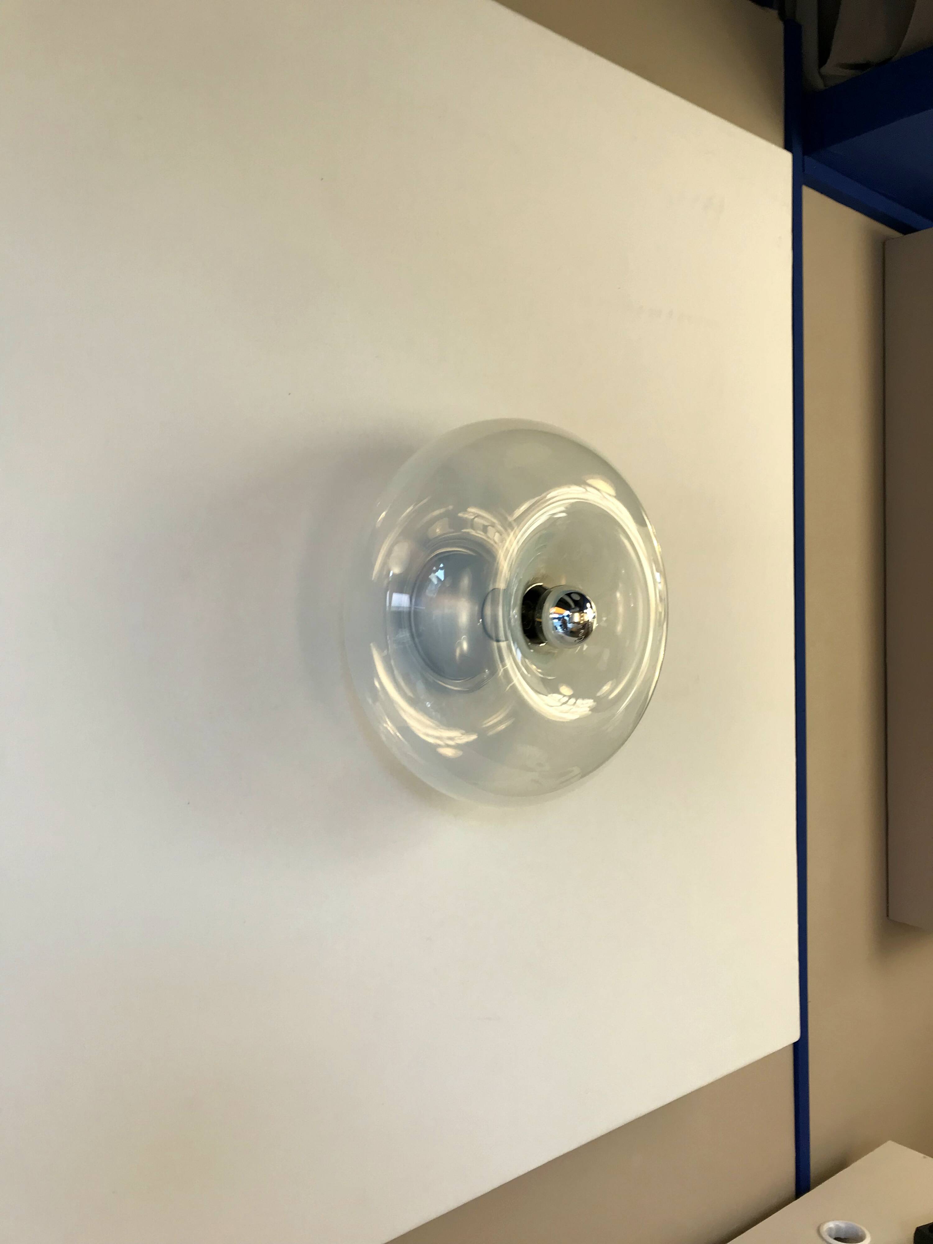 Panta model wall lamp, Giusto Toso, Leucos, 1967