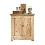 Raw wood sideboard