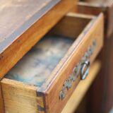 Old Vendée cabinet, bonnet maker, standing man, storage unit