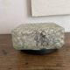 Plafonnier vintage carré en verre reliefs bulles