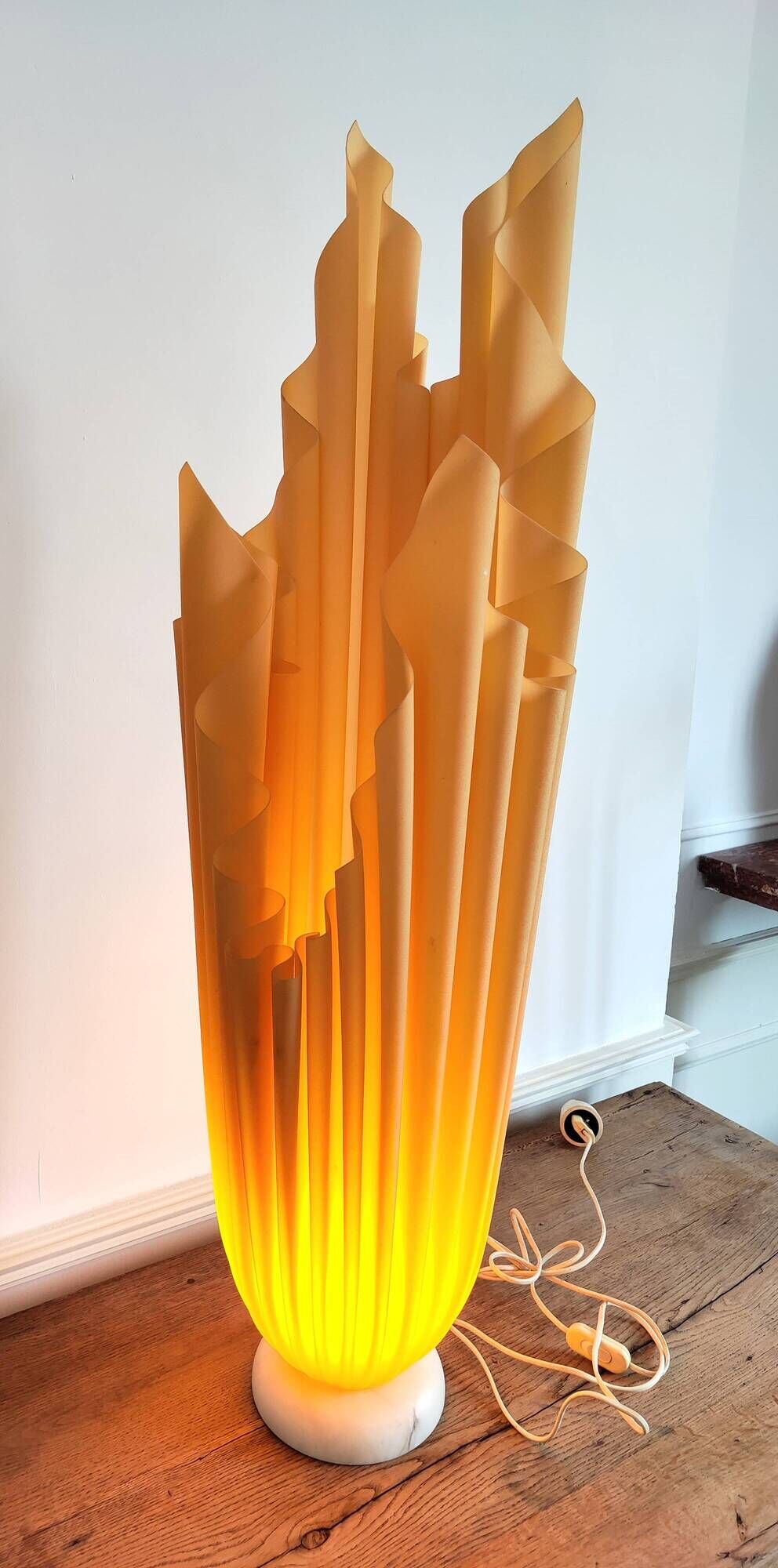 Large floor lamp Georgia Jacob model Athena France 1980s