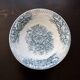 Basin or large antique salad bowl Hamage Nord – Blue planter model