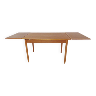 Vintage Danish Teak Extending Dining Table By Niels Moller For ABJ Mobelfabrik Denmark