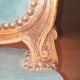Pair of large armchairs in Louis XV style from the 19th century.