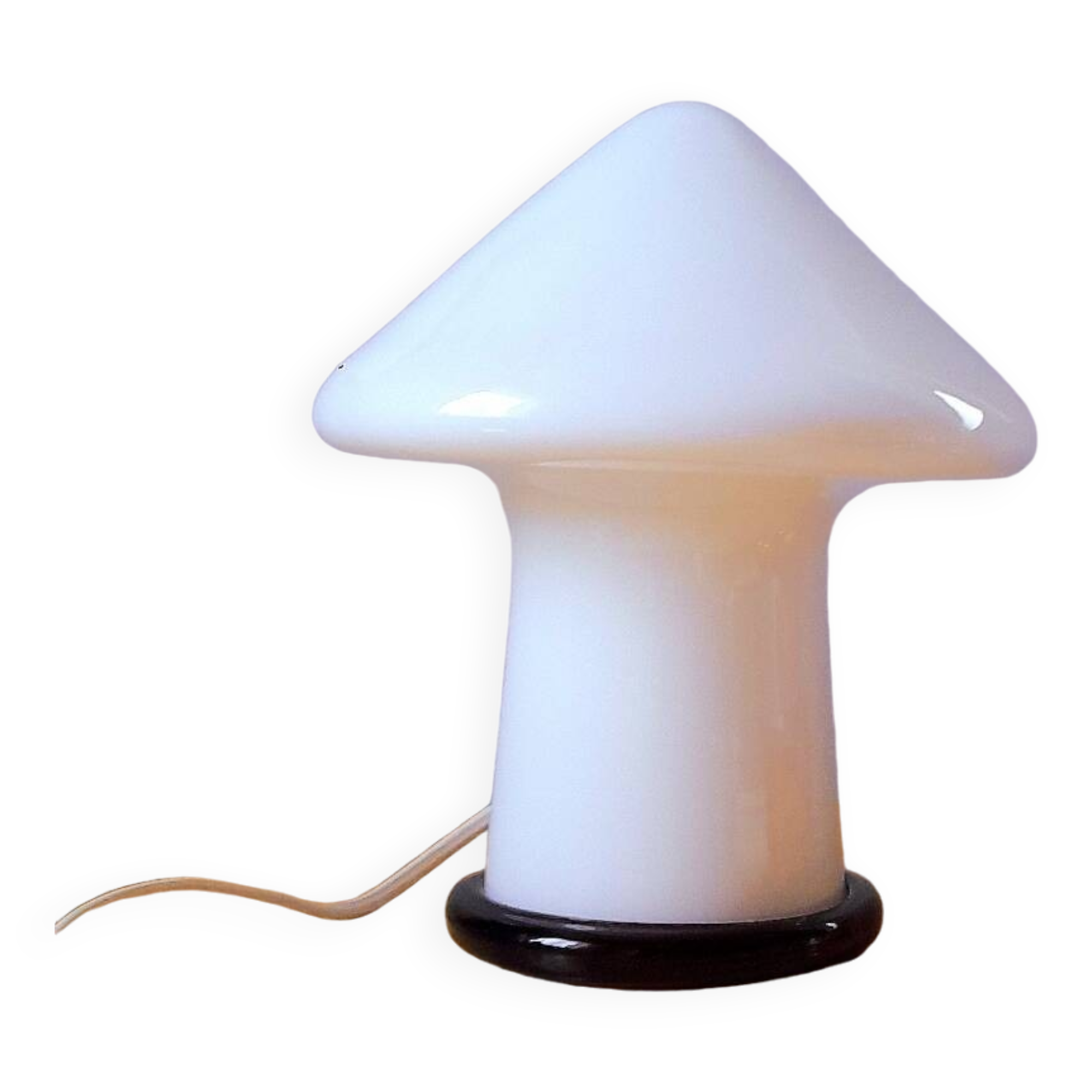 Murano glass mushroom lamp 1980.