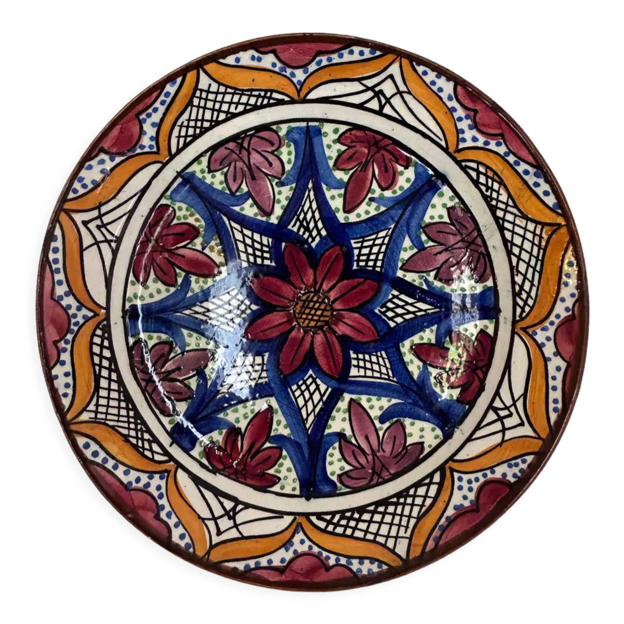 Spanish ceramic plate