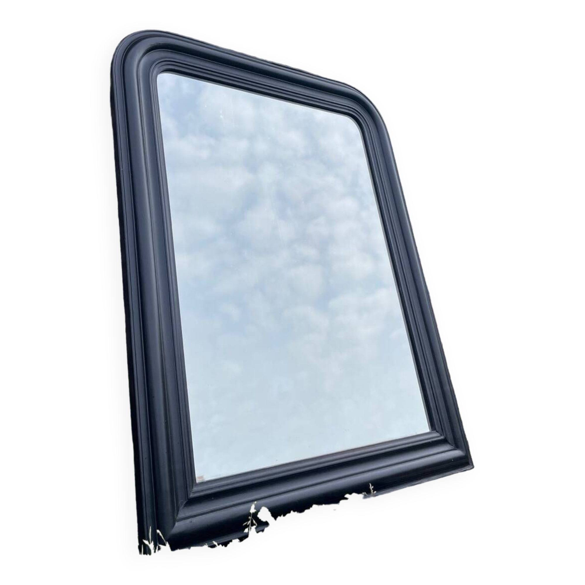 Miroir Louis Philippe noir