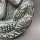 Sandstone bonbonnière mermaid decoration atelier des charbonniers paris xxe