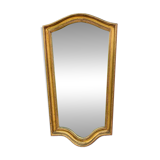 Large antique wall mirror in gilded resin – Louis XV style – 1960s