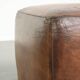 Sheepskin design ottoman with a very beautiful patina and stunning colours