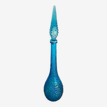 Turquoise blue Empoli carafe