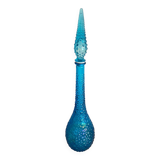 Turquoise blue Empoli carafe