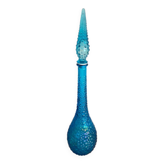 Turquoise blue Empoli carafe