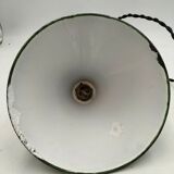 Suspension cone enamelled sheet metal