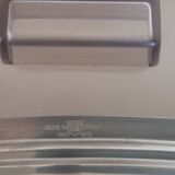 Beurrier inox vintage avec couvercle