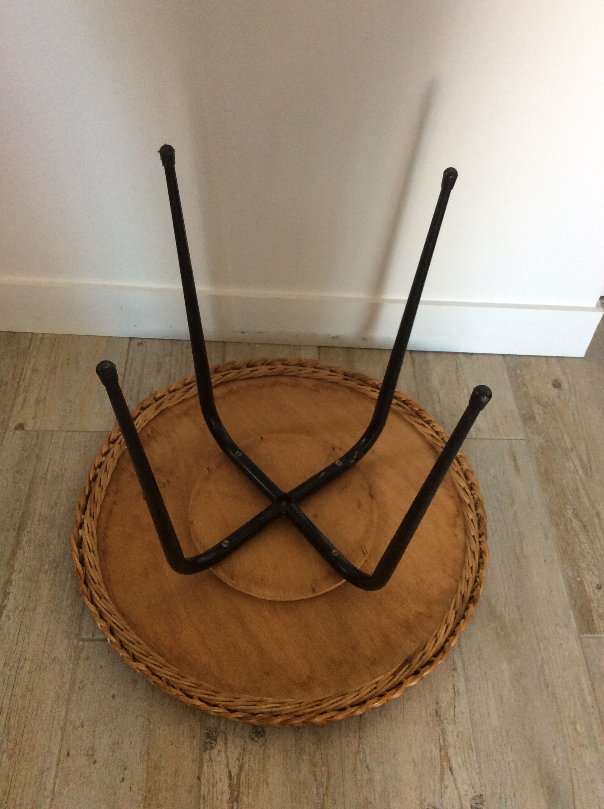 Wooden table, 60s