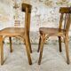 Pair of bistro chairs #43 by Baumann, circa 40/50