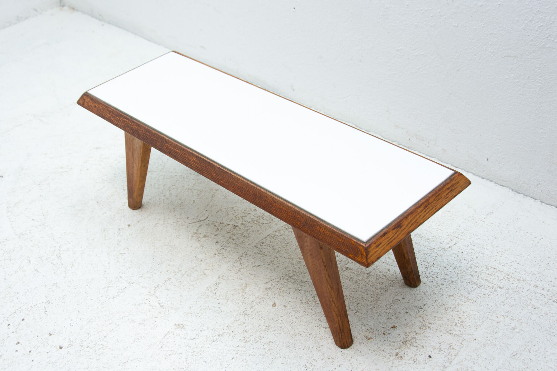 Vintage wooden flower stand, 1970’s, Czechoslovakia
